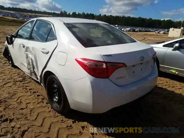 3 Photograph of a damaged car 5YFBURHE5KP935444 TOYOTA COROLLA 2019