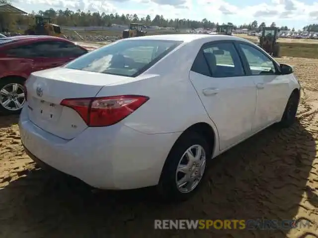 4 Photograph of a damaged car 5YFBURHE5KP935444 TOYOTA COROLLA 2019