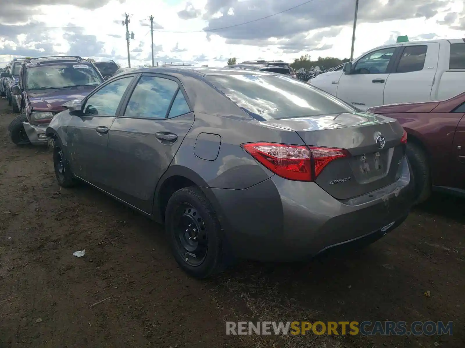 3 Photograph of a damaged car 5YFBURHE5KP935508 TOYOTA COROLLA 2019