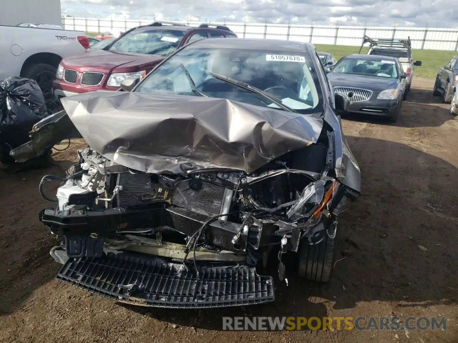 9 Photograph of a damaged car 5YFBURHE5KP935508 TOYOTA COROLLA 2019