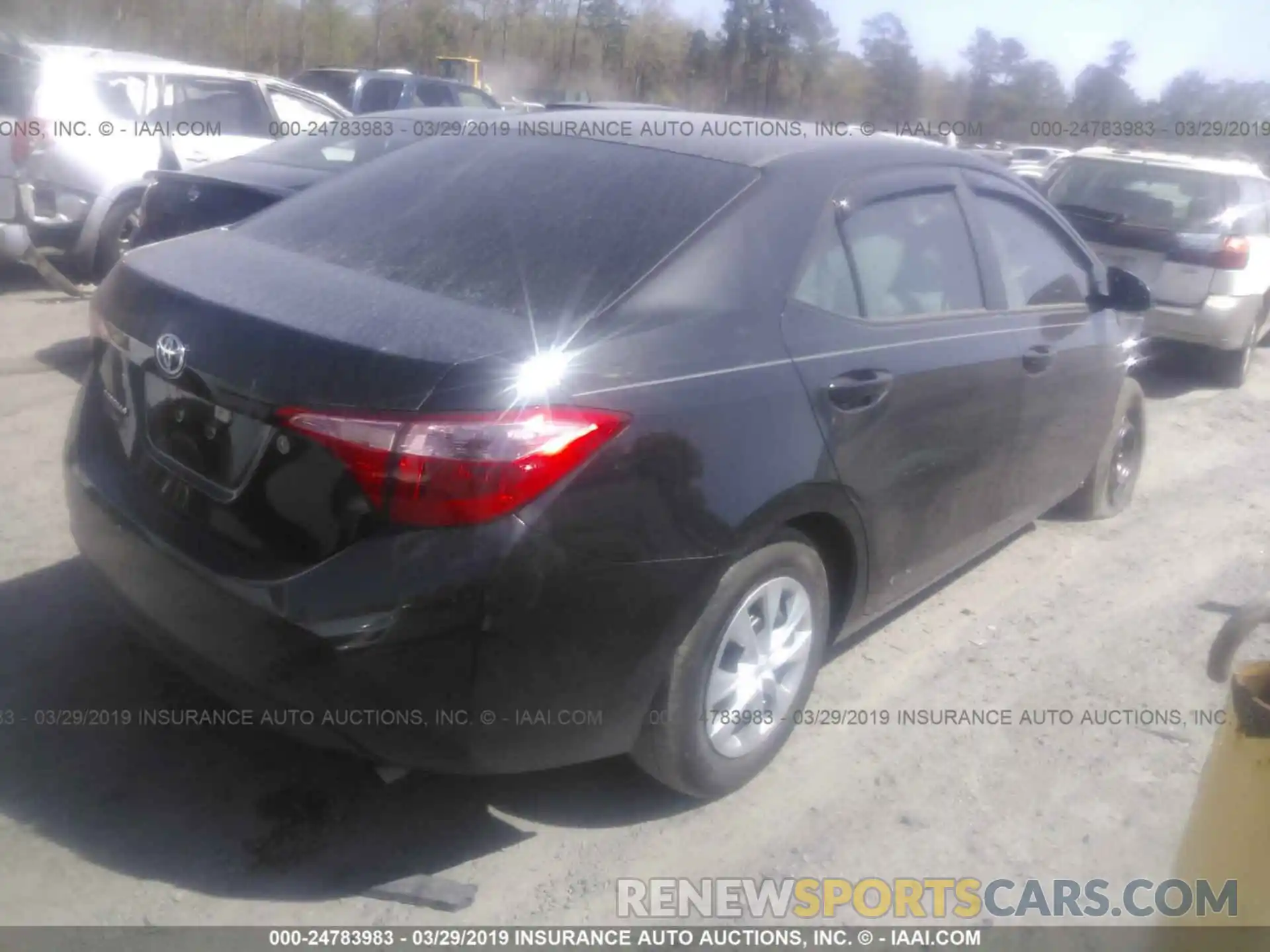 4 Photograph of a damaged car 5YFBURHE5KP936271 TOYOTA COROLLA 2019