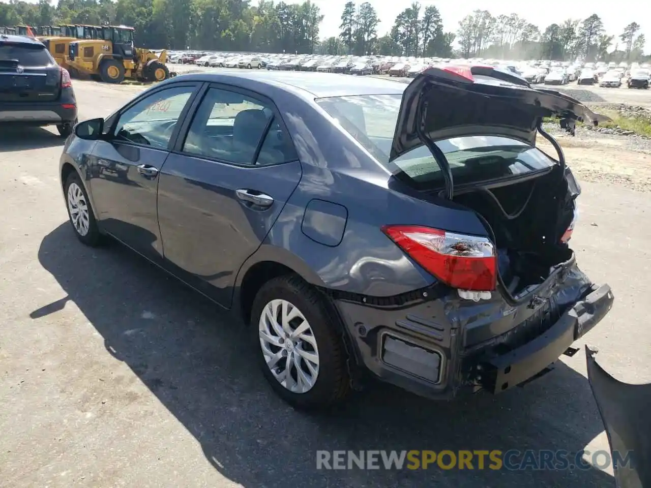 3 Photograph of a damaged car 5YFBURHE5KP936366 TOYOTA COROLLA 2019