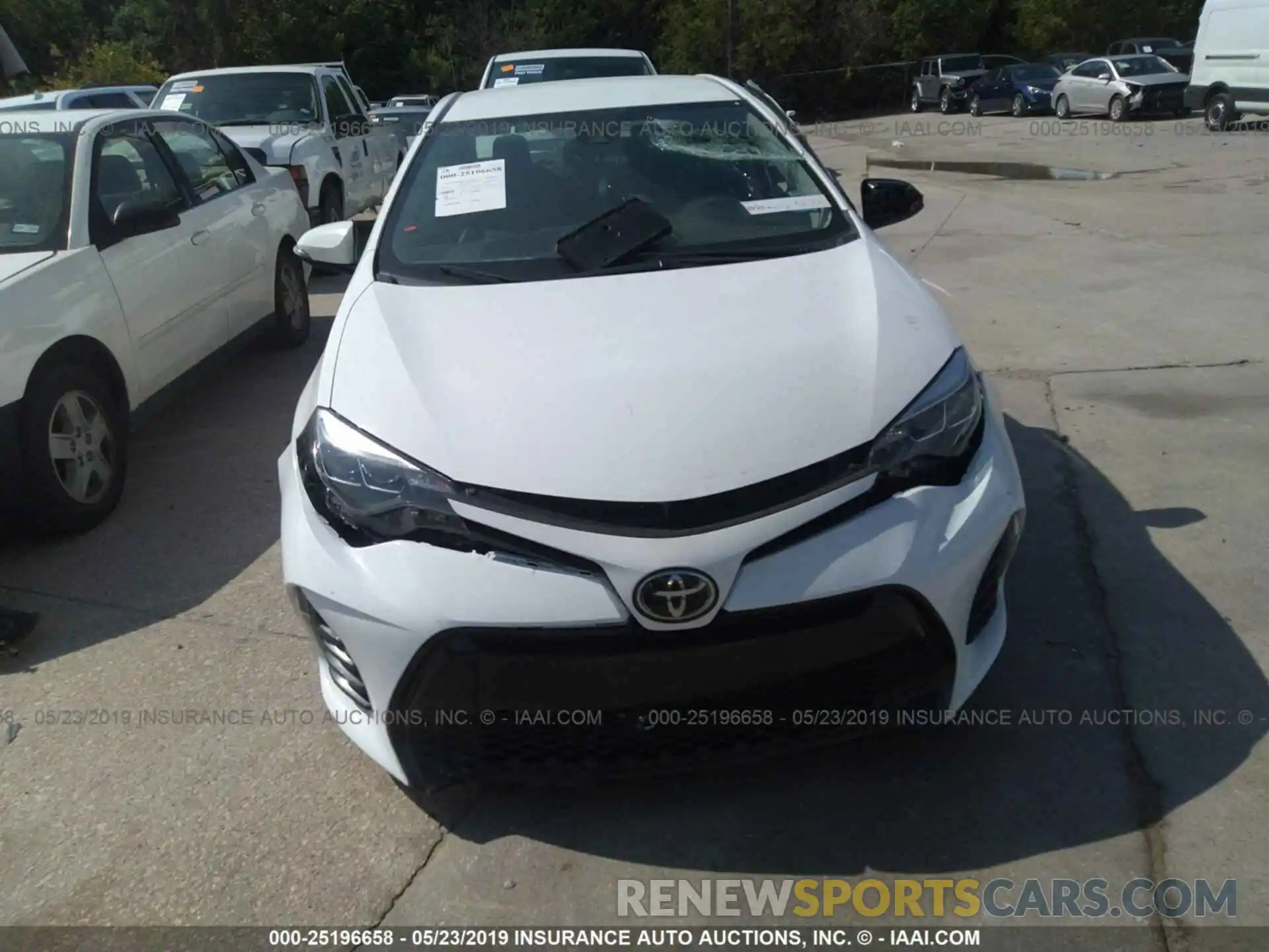 6 Photograph of a damaged car 5YFBURHE5KP936433 TOYOTA COROLLA 2019