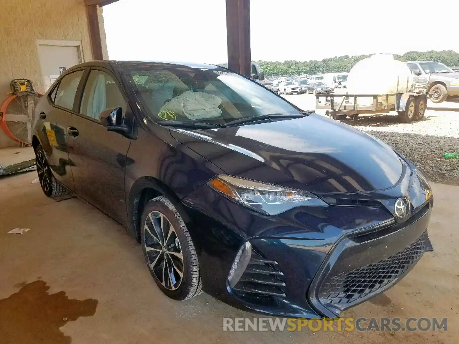 1 Photograph of a damaged car 5YFBURHE5KP936545 TOYOTA COROLLA 2019