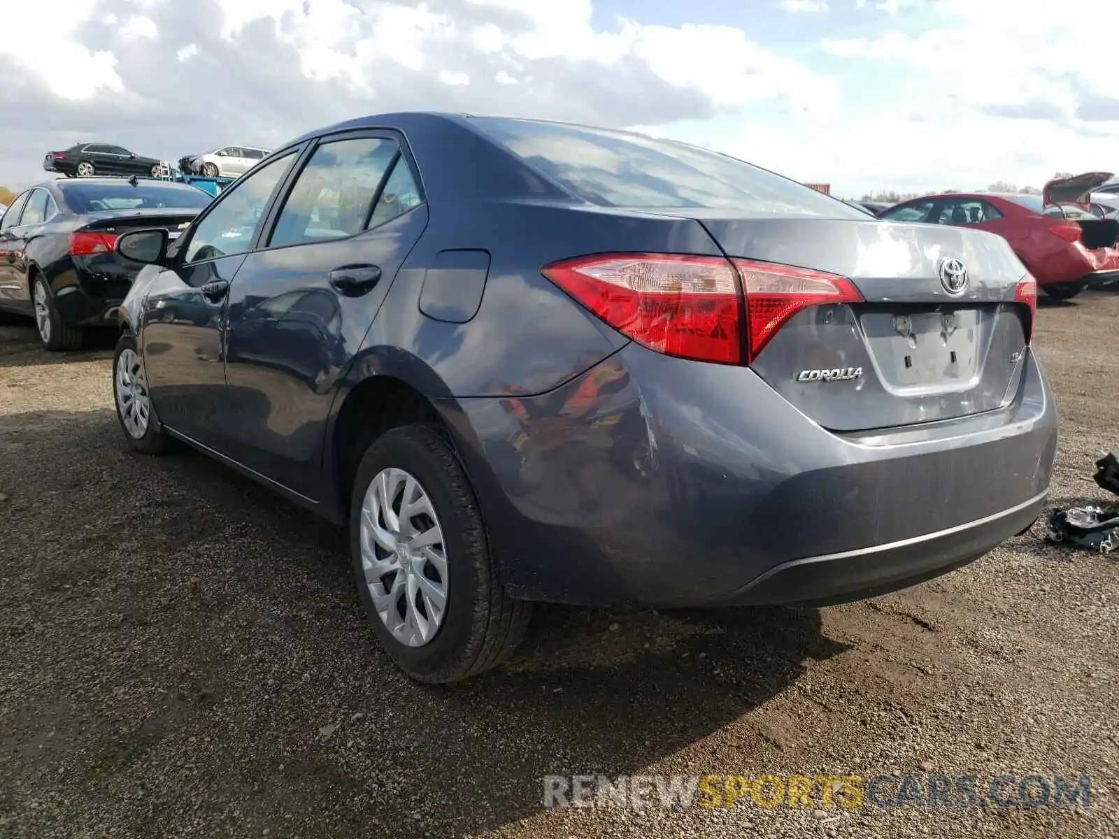 3 Photograph of a damaged car 5YFBURHE5KP936996 TOYOTA COROLLA 2019