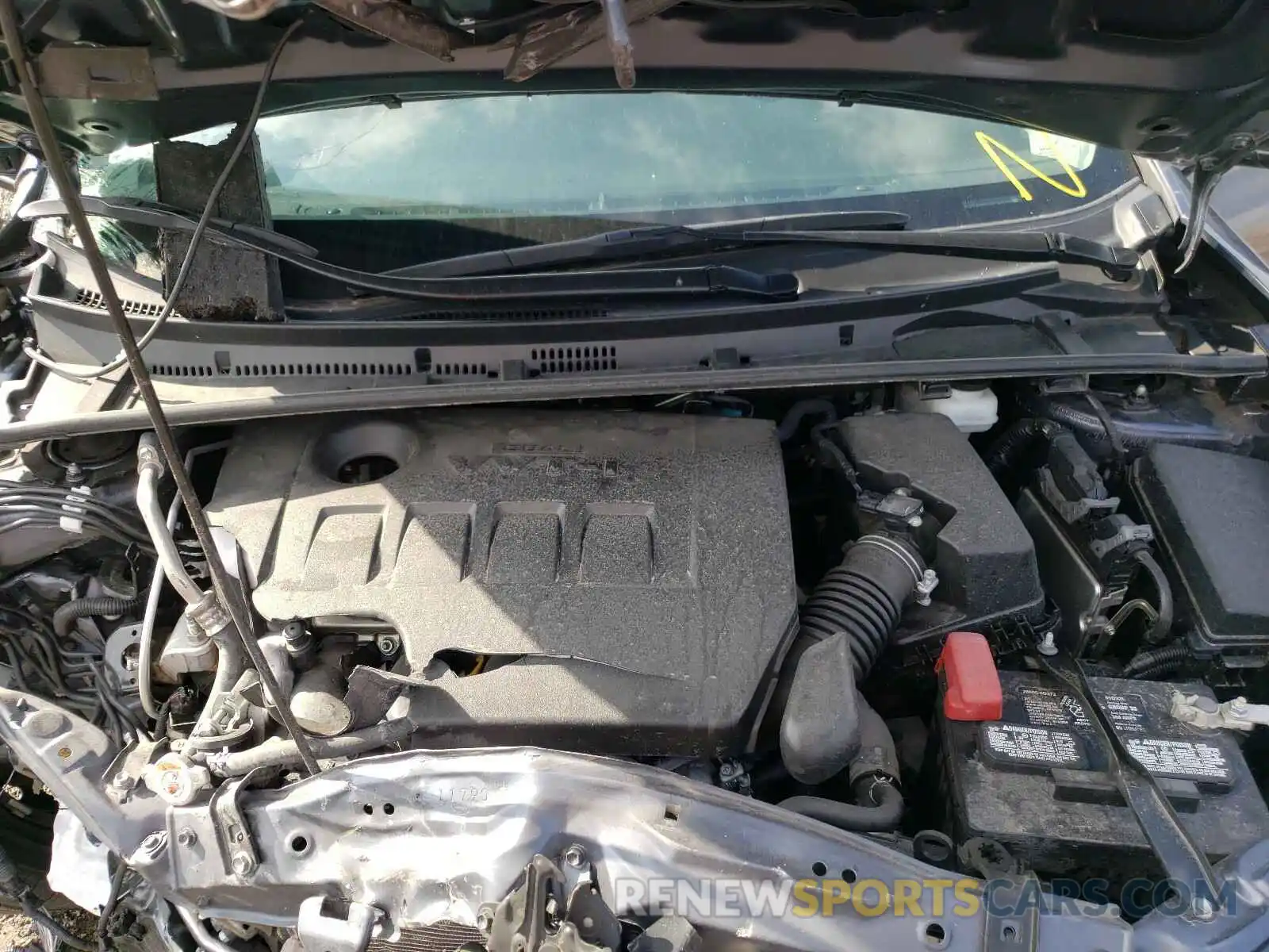 7 Photograph of a damaged car 5YFBURHE5KP936996 TOYOTA COROLLA 2019