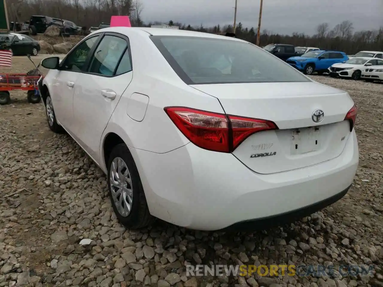 3 Photograph of a damaged car 5YFBURHE5KP937100 TOYOTA COROLLA 2019