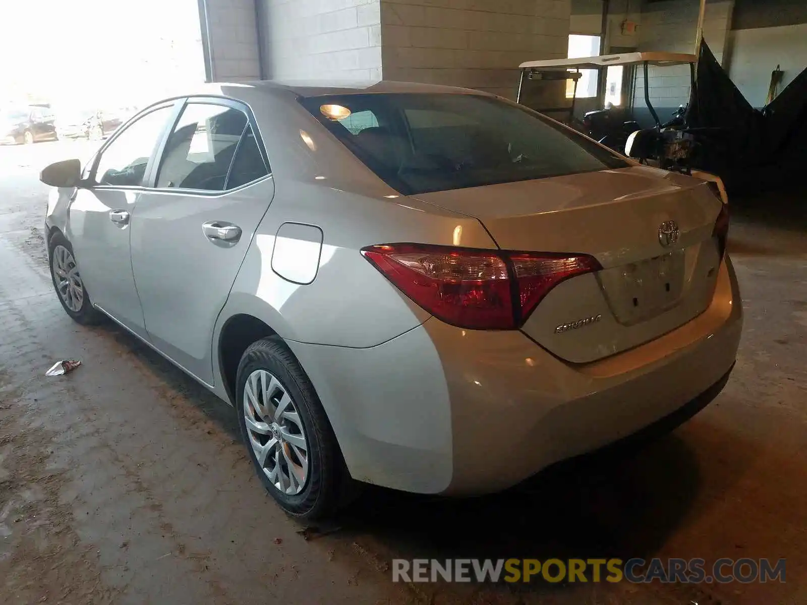 3 Photograph of a damaged car 5YFBURHE5KP937291 TOYOTA COROLLA 2019