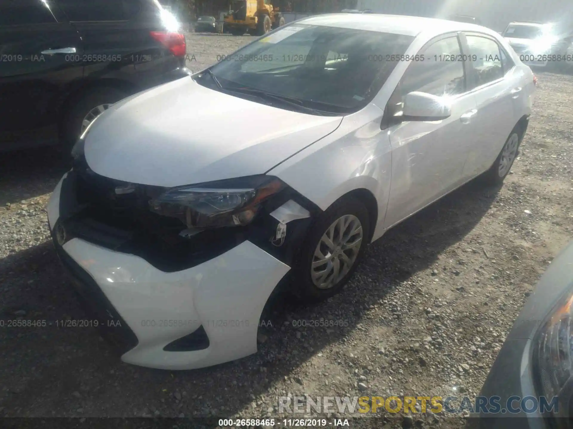 2 Photograph of a damaged car 5YFBURHE5KP937310 TOYOTA COROLLA 2019