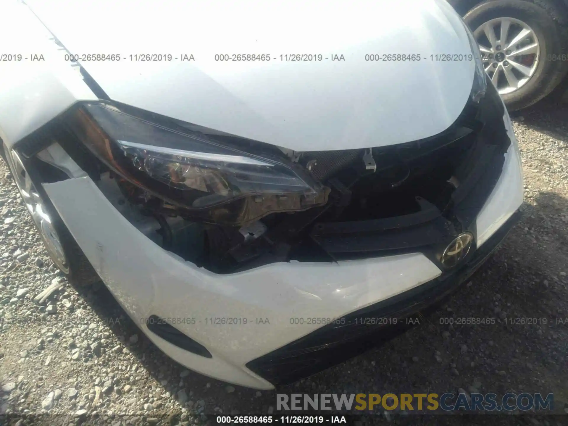 6 Photograph of a damaged car 5YFBURHE5KP937310 TOYOTA COROLLA 2019