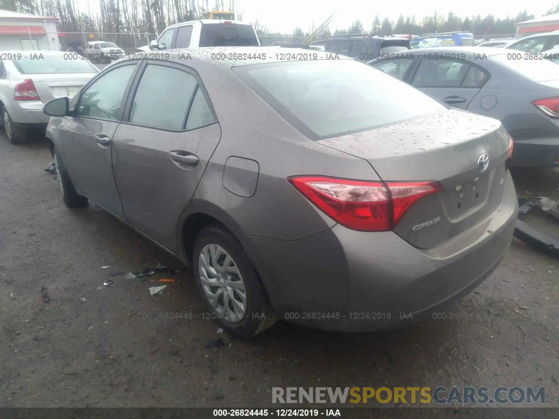 3 Photograph of a damaged car 5YFBURHE5KP937355 TOYOTA COROLLA 2019