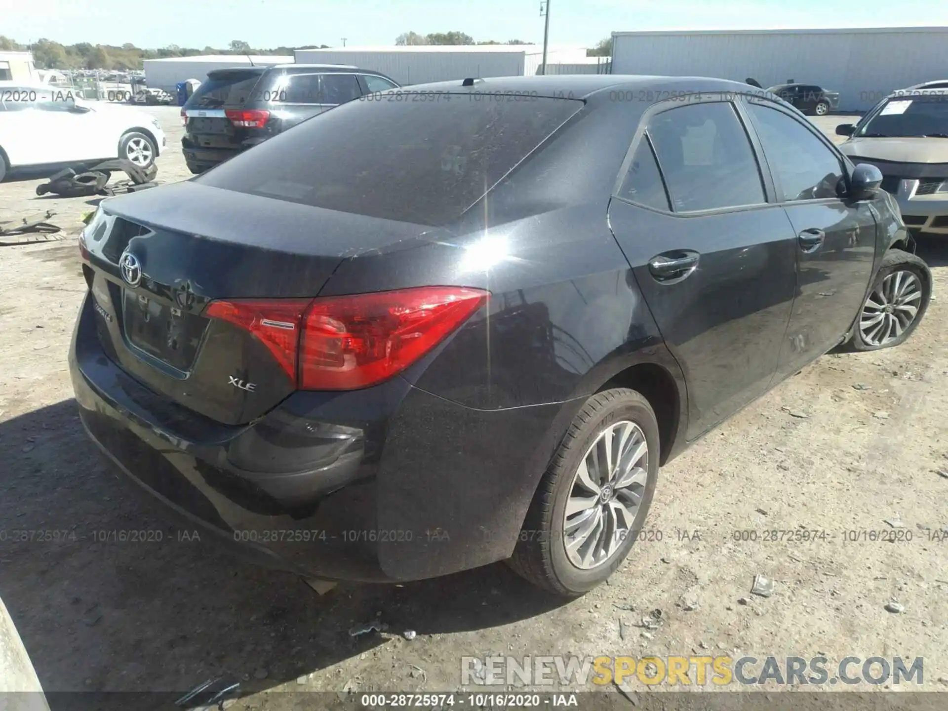 4 Photograph of a damaged car 5YFBURHE5KP938490 TOYOTA COROLLA 2019