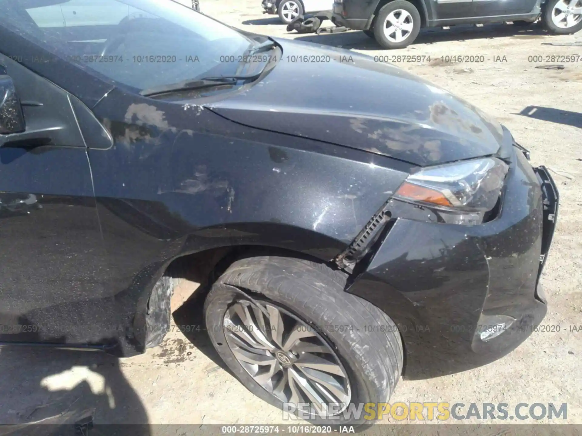 6 Photograph of a damaged car 5YFBURHE5KP938490 TOYOTA COROLLA 2019