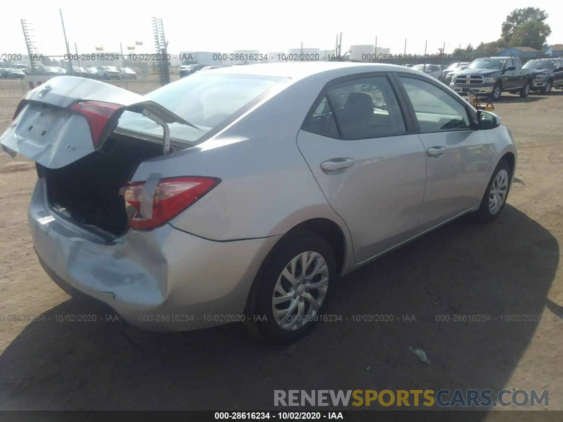 6 Photograph of a damaged car 5YFBURHE5KP938585 TOYOTA COROLLA 2019