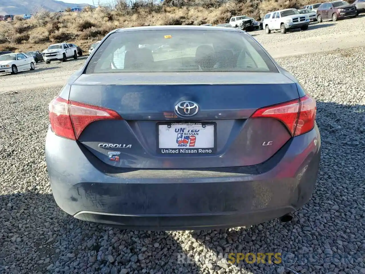 6 Photograph of a damaged car 5YFBURHE5KP938621 TOYOTA COROLLA 2019