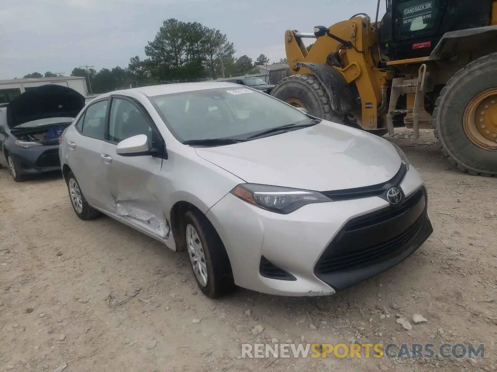 1 Photograph of a damaged car 5YFBURHE5KP938859 TOYOTA COROLLA 2019