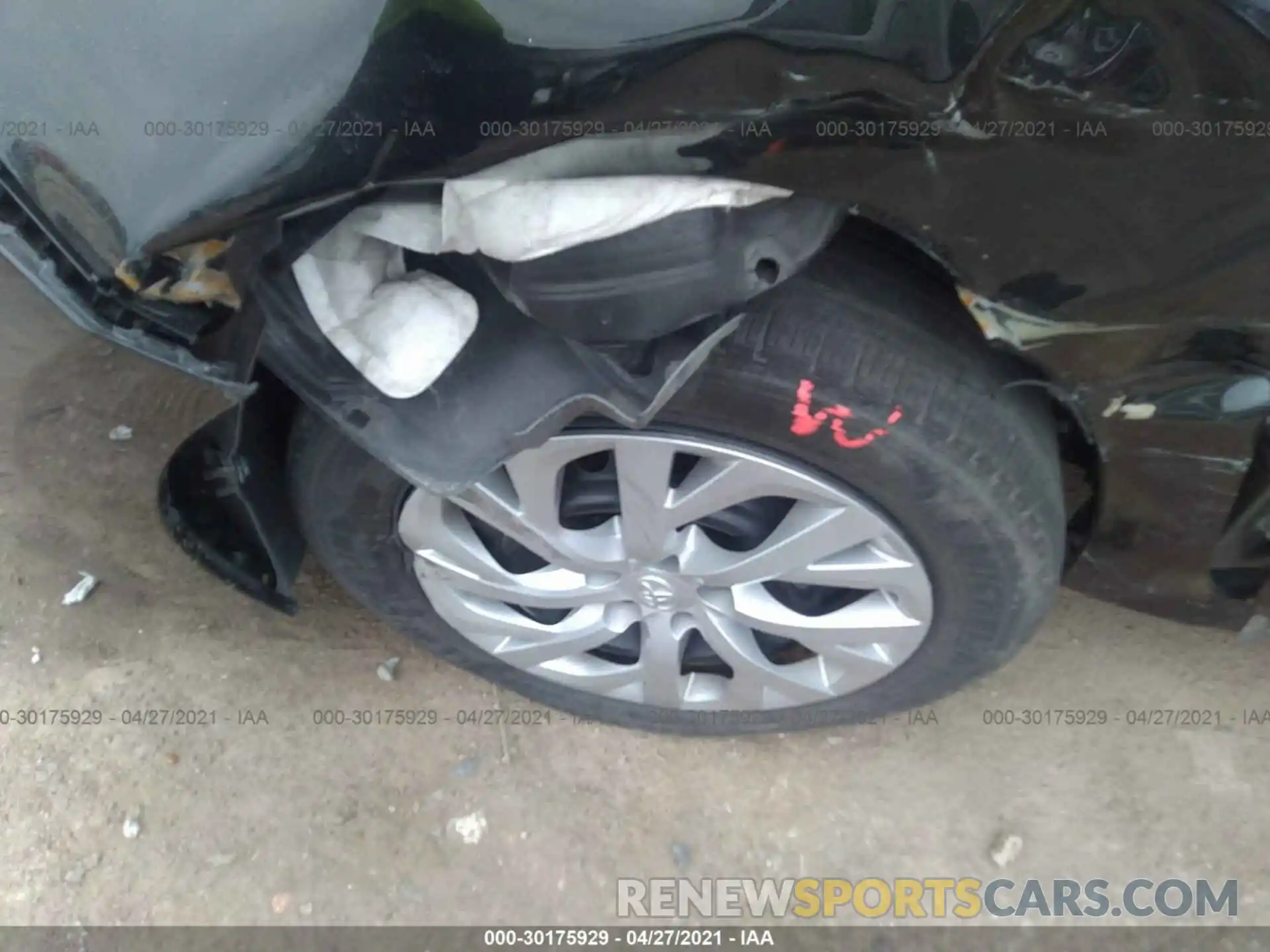 12 Photograph of a damaged car 5YFBURHE5KP938893 TOYOTA COROLLA 2019