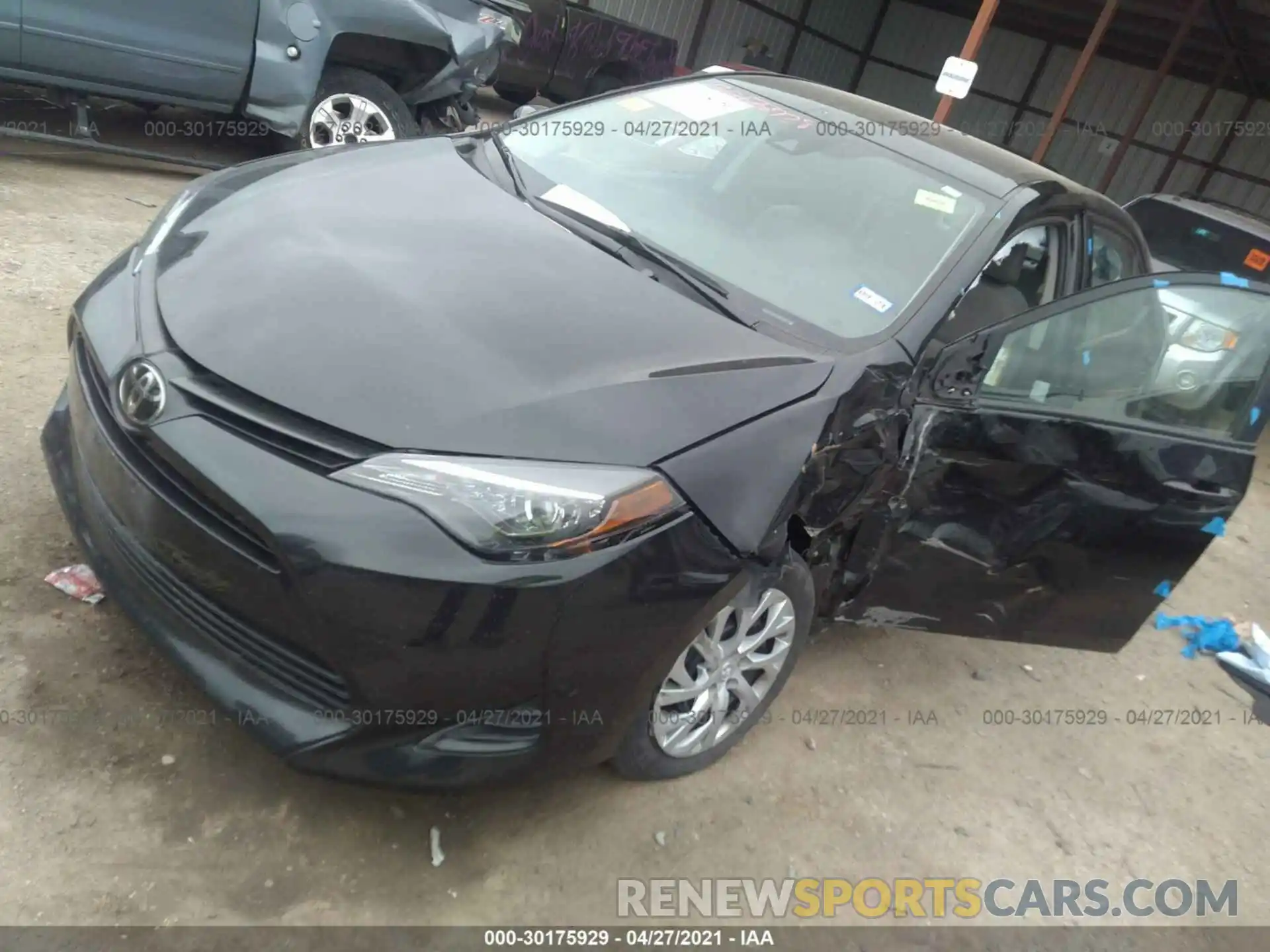 2 Photograph of a damaged car 5YFBURHE5KP938893 TOYOTA COROLLA 2019