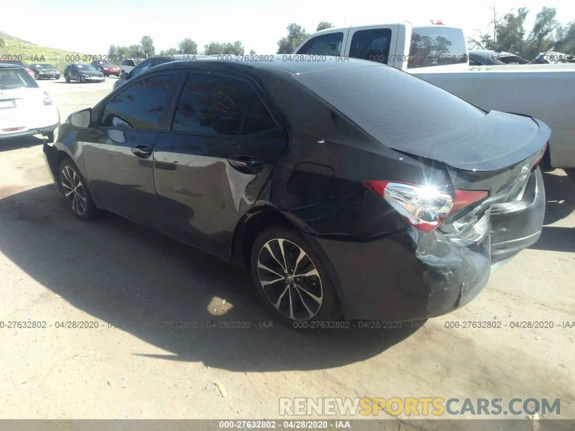 3 Photograph of a damaged car 5YFBURHE5KP939199 TOYOTA COROLLA 2019