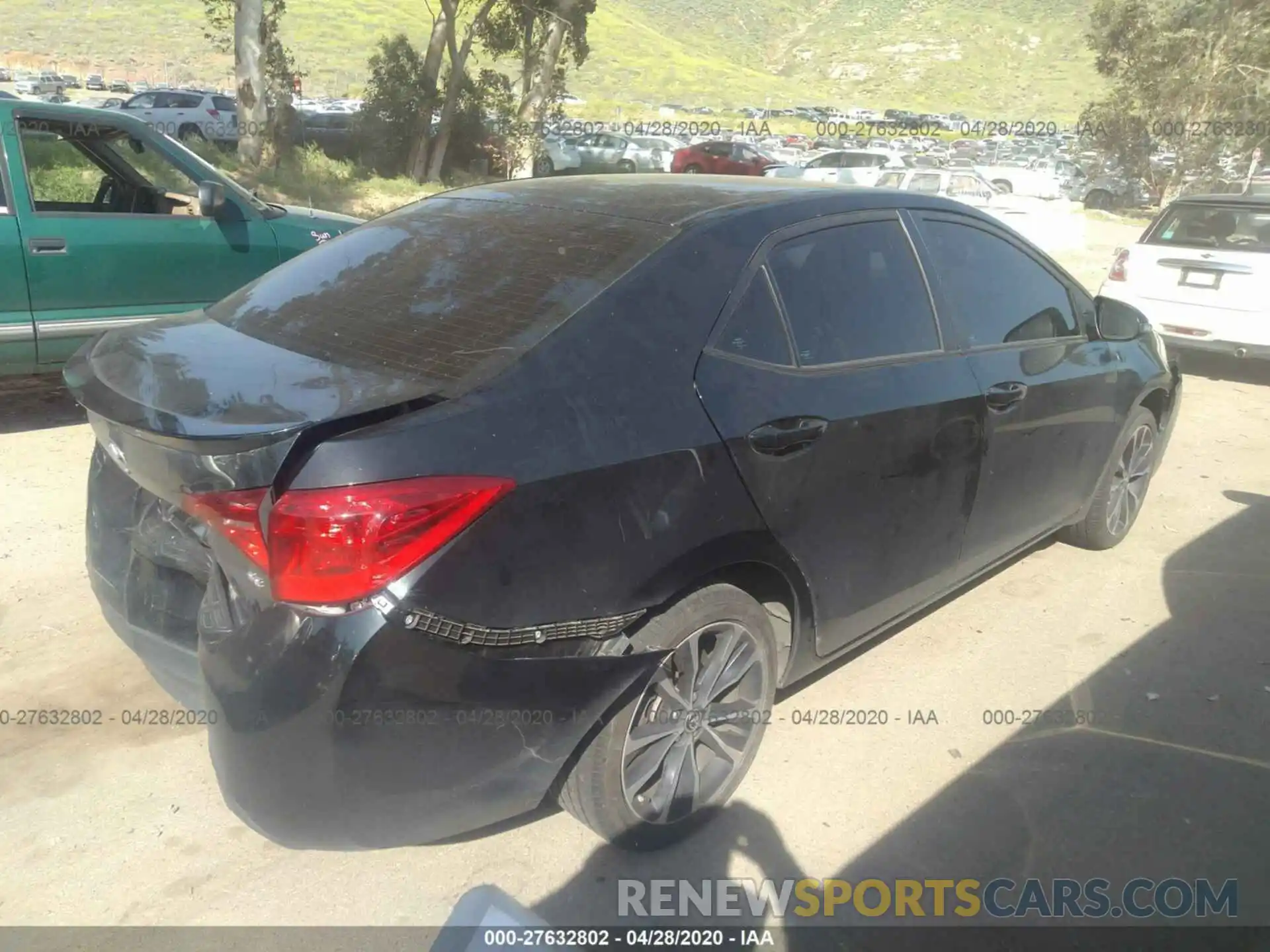 4 Photograph of a damaged car 5YFBURHE5KP939199 TOYOTA COROLLA 2019