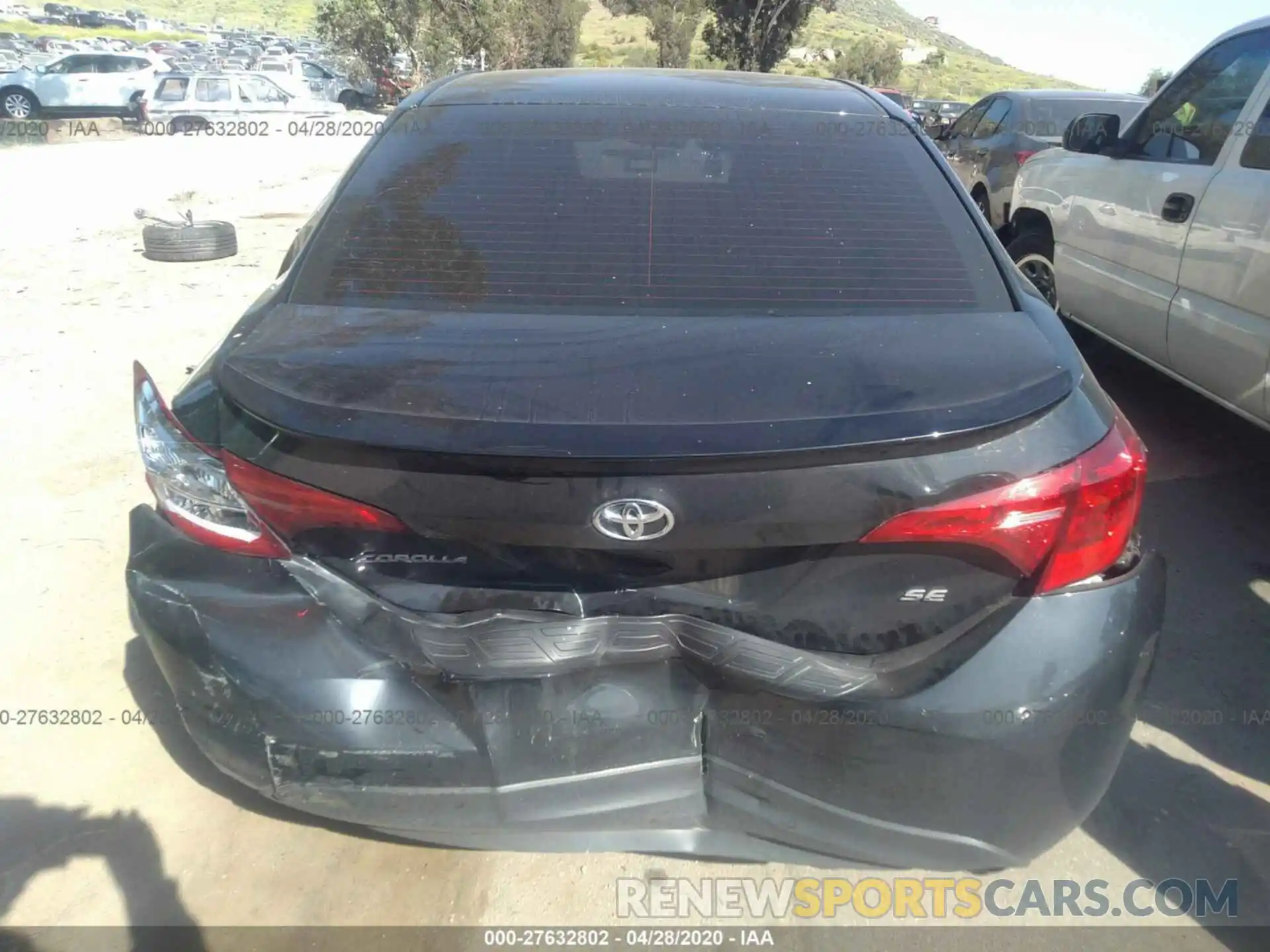 6 Photograph of a damaged car 5YFBURHE5KP939199 TOYOTA COROLLA 2019