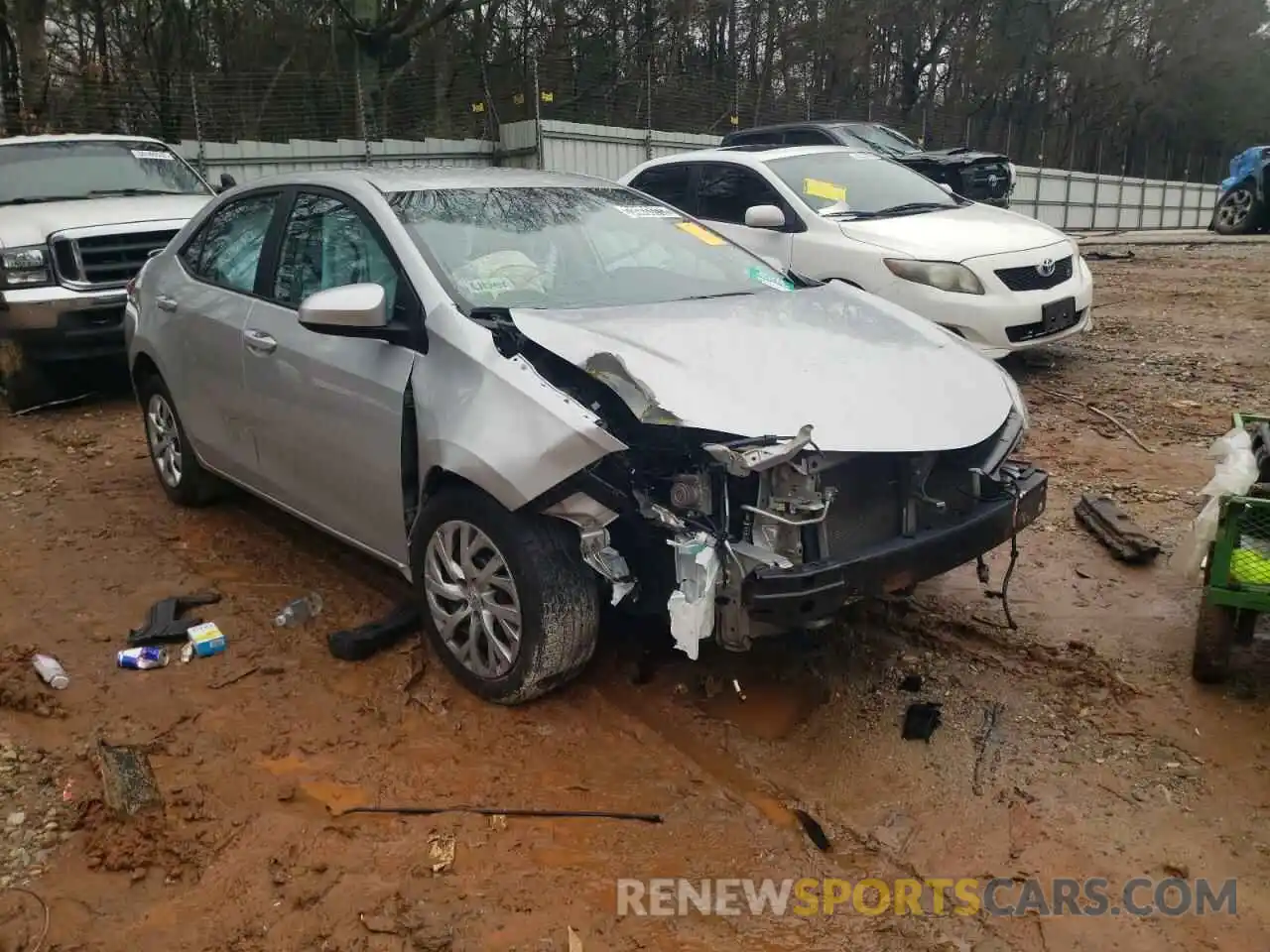 1 Photograph of a damaged car 5YFBURHE5KP939347 TOYOTA COROLLA 2019