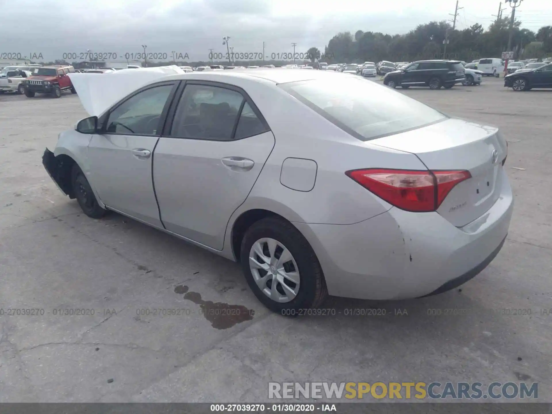 3 Photograph of a damaged car 5YFBURHE5KP939381 TOYOTA COROLLA 2019