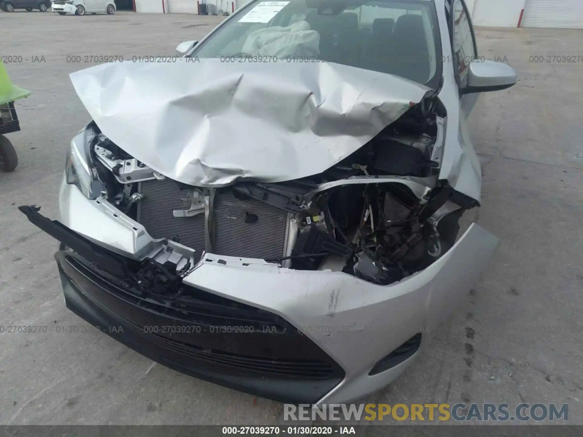 6 Photograph of a damaged car 5YFBURHE5KP939381 TOYOTA COROLLA 2019