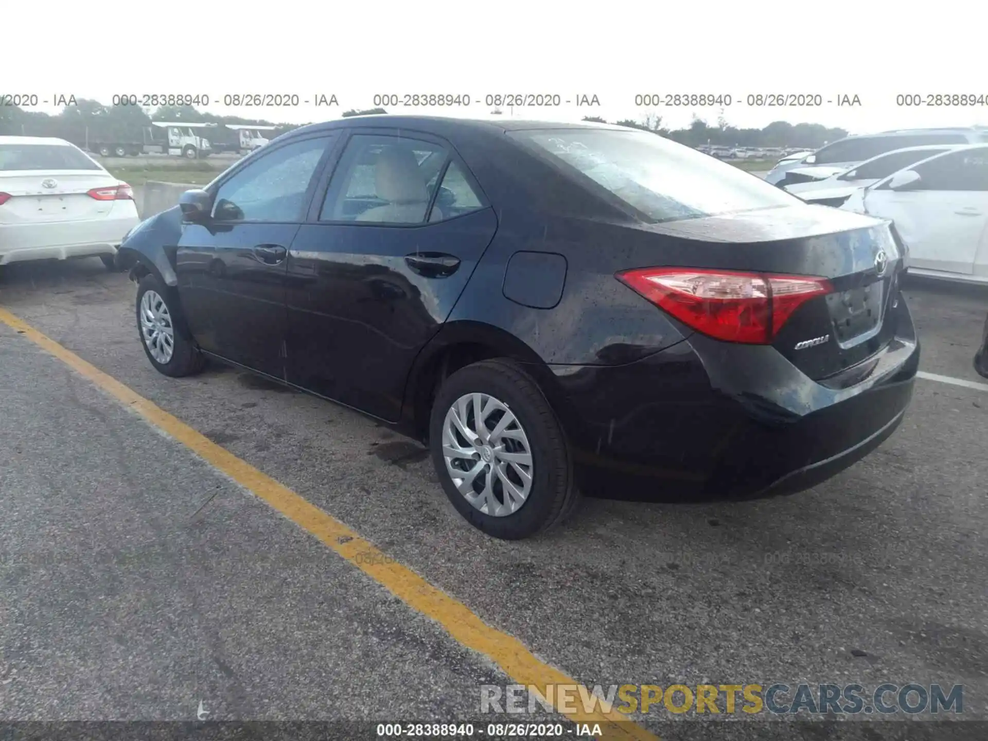 3 Photograph of a damaged car 5YFBURHE5KP939560 TOYOTA COROLLA 2019