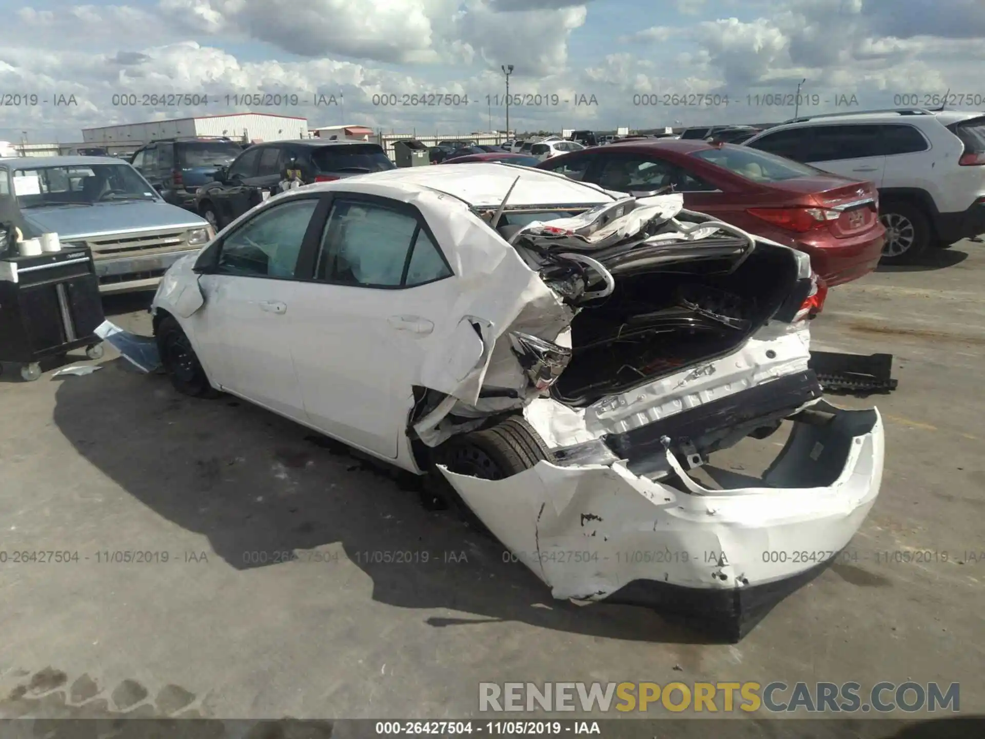 3 Photograph of a damaged car 5YFBURHE5KP939610 TOYOTA COROLLA 2019