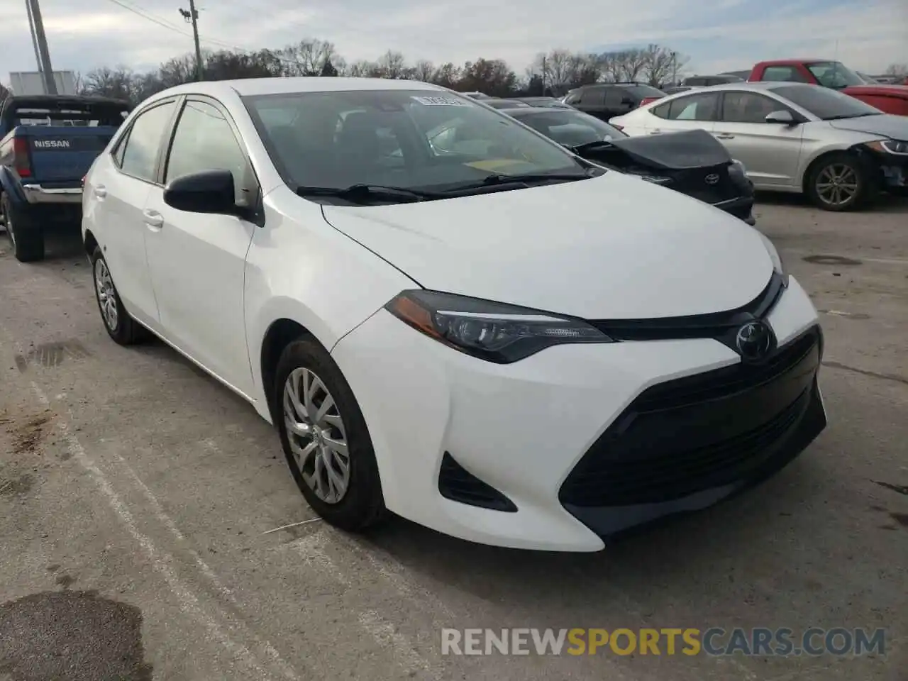 1 Photograph of a damaged car 5YFBURHE5KP939820 TOYOTA COROLLA 2019