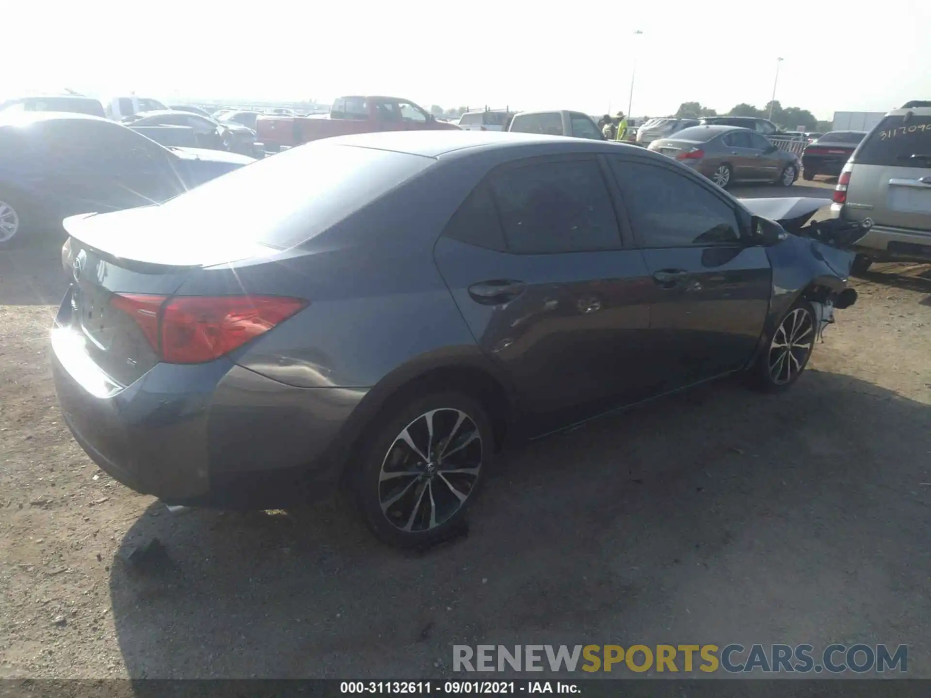 4 Photograph of a damaged car 5YFBURHE5KP939834 TOYOTA COROLLA 2019