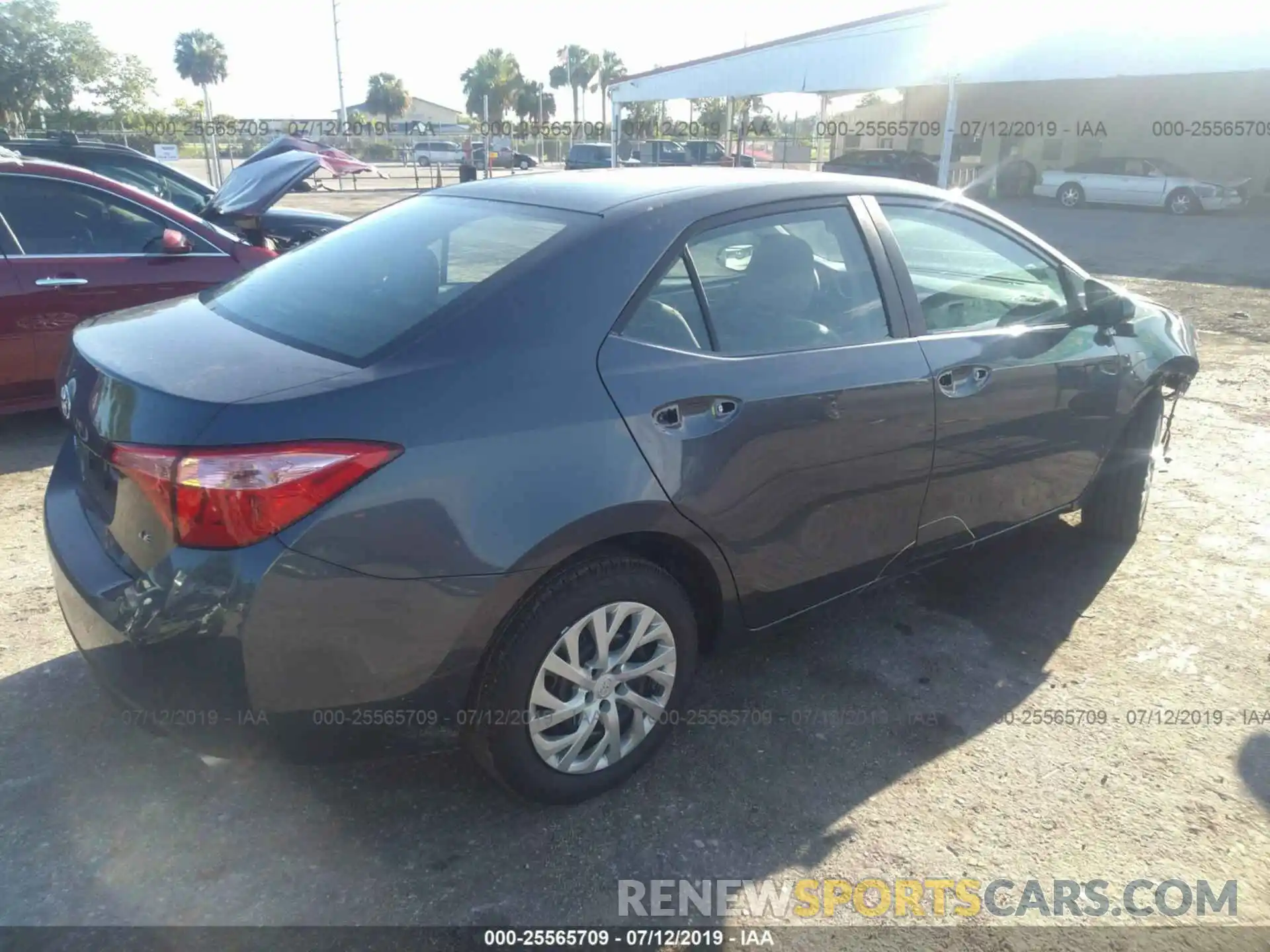 4 Photograph of a damaged car 5YFBURHE5KP939896 TOYOTA COROLLA 2019