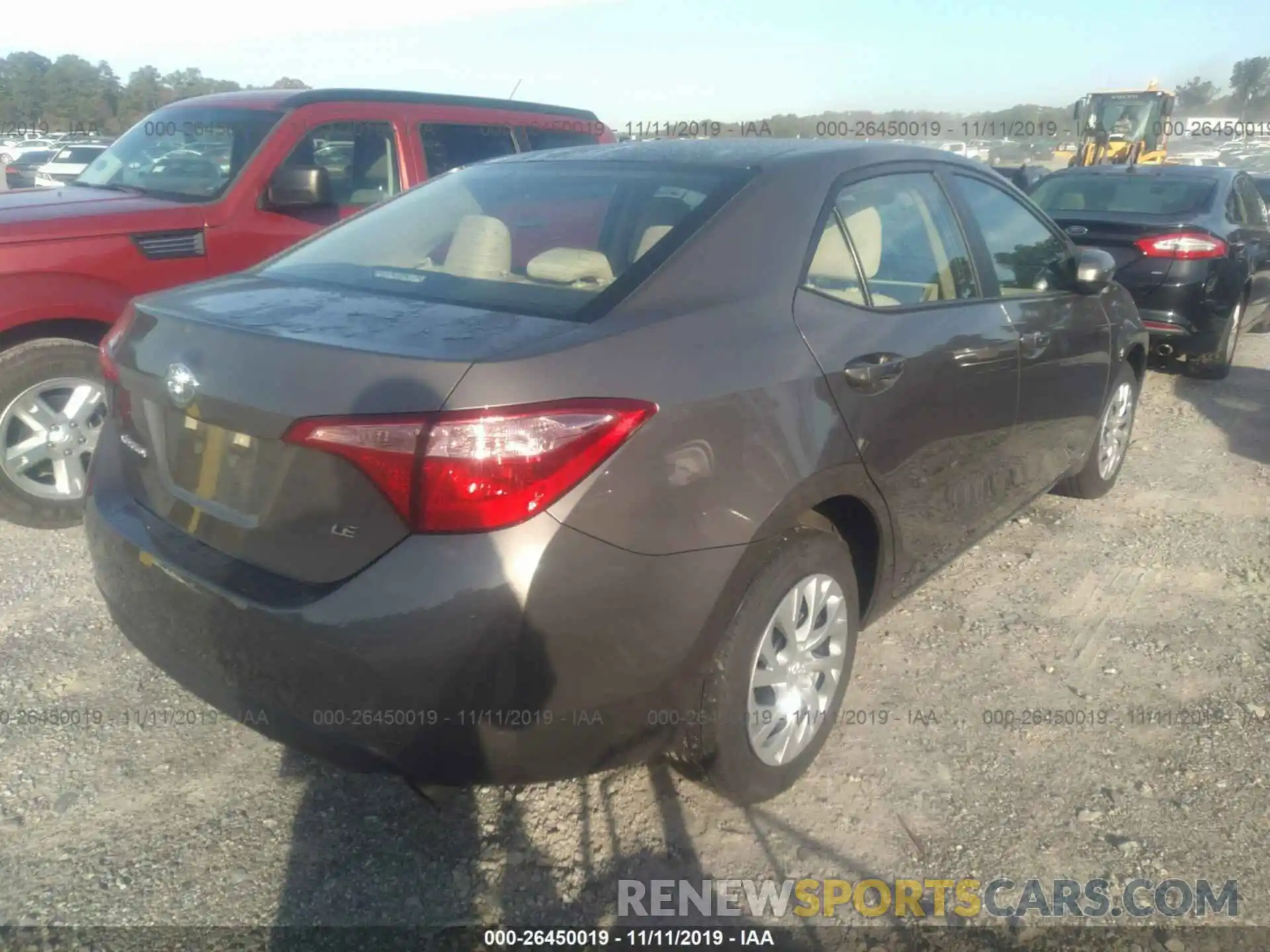 4 Photograph of a damaged car 5YFBURHE5KP940255 TOYOTA COROLLA 2019