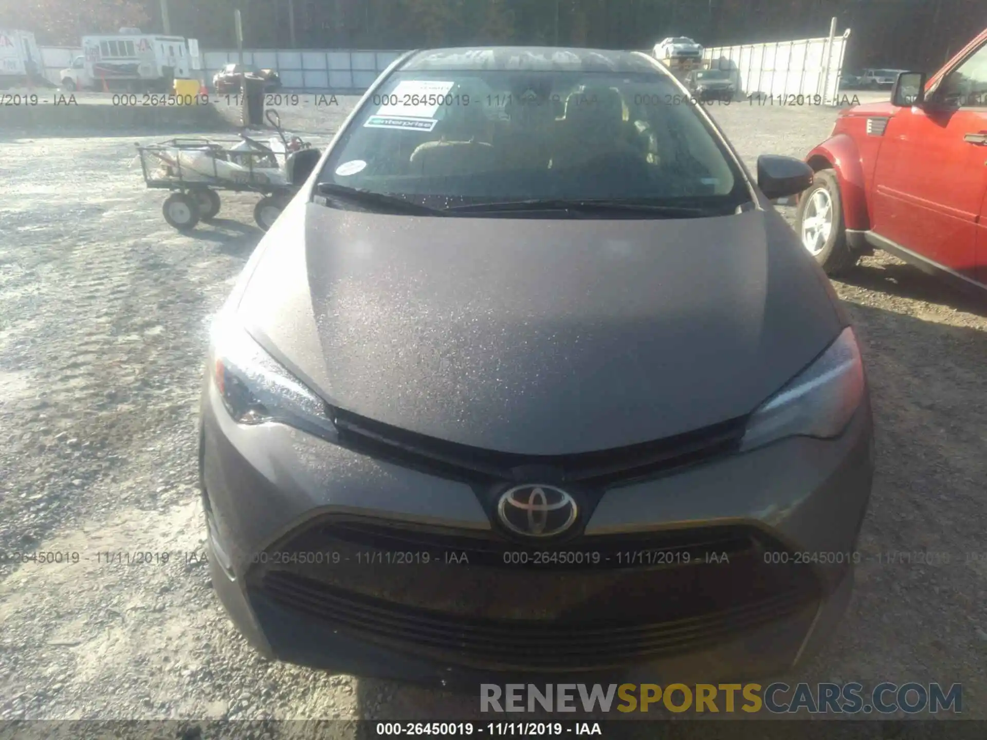 6 Photograph of a damaged car 5YFBURHE5KP940255 TOYOTA COROLLA 2019