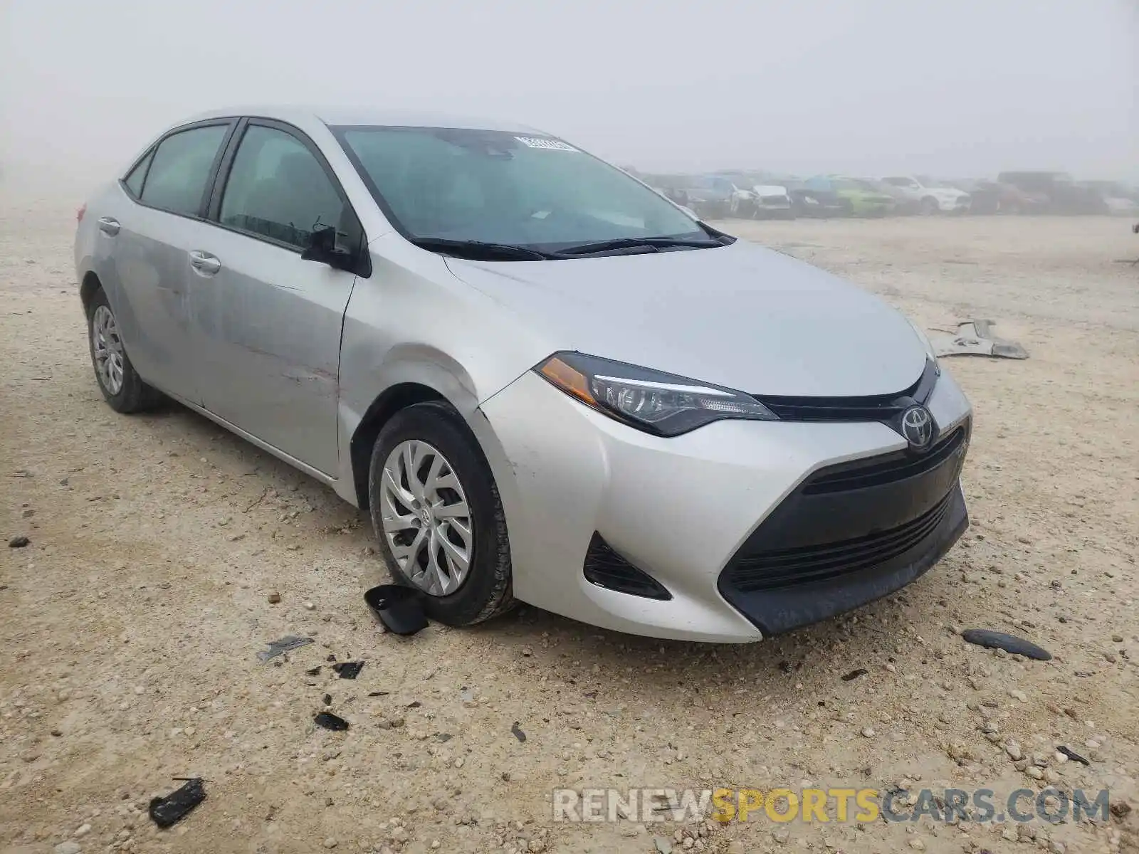 1 Photograph of a damaged car 5YFBURHE5KP940613 TOYOTA COROLLA 2019