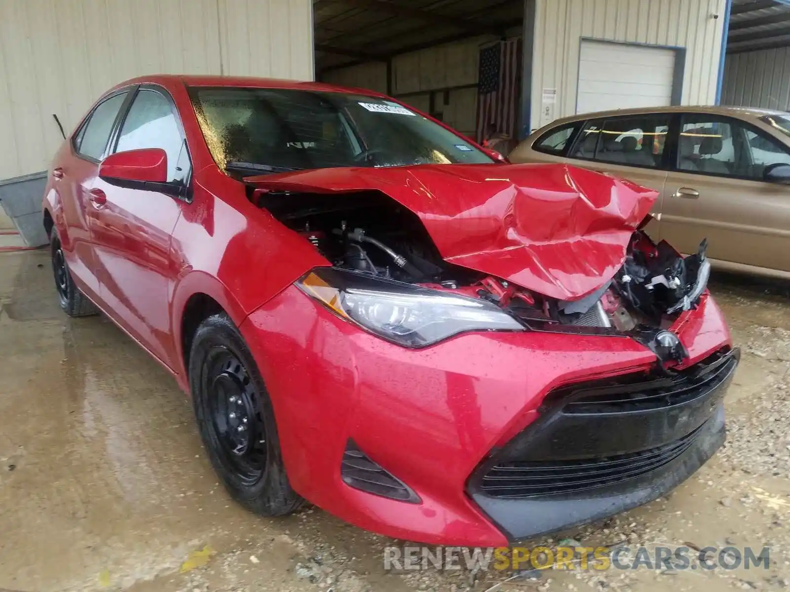 1 Photograph of a damaged car 5YFBURHE5KP940630 TOYOTA COROLLA 2019