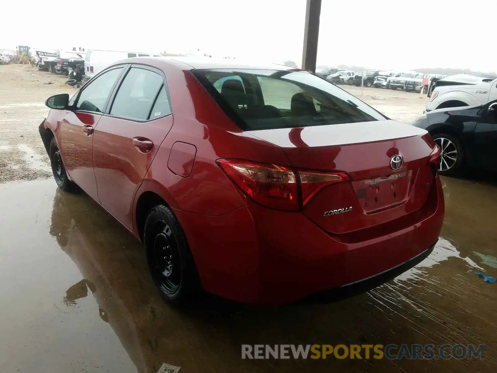 3 Photograph of a damaged car 5YFBURHE5KP940630 TOYOTA COROLLA 2019