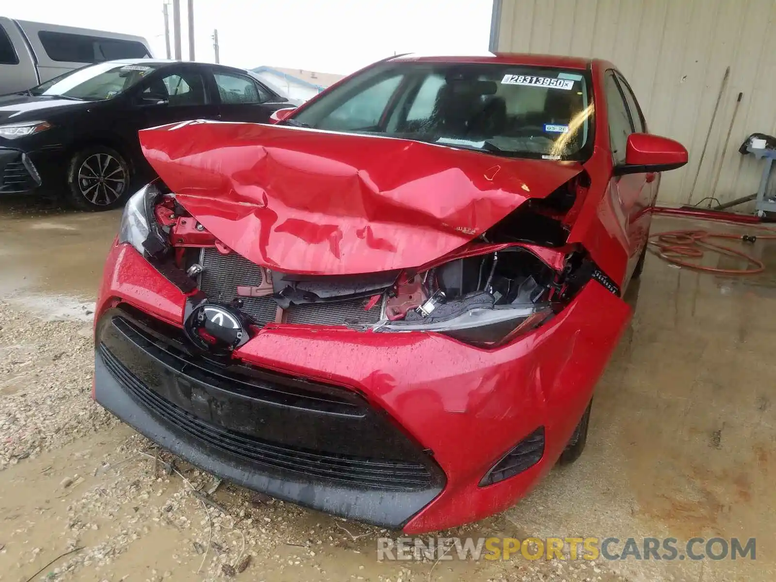 9 Photograph of a damaged car 5YFBURHE5KP940630 TOYOTA COROLLA 2019