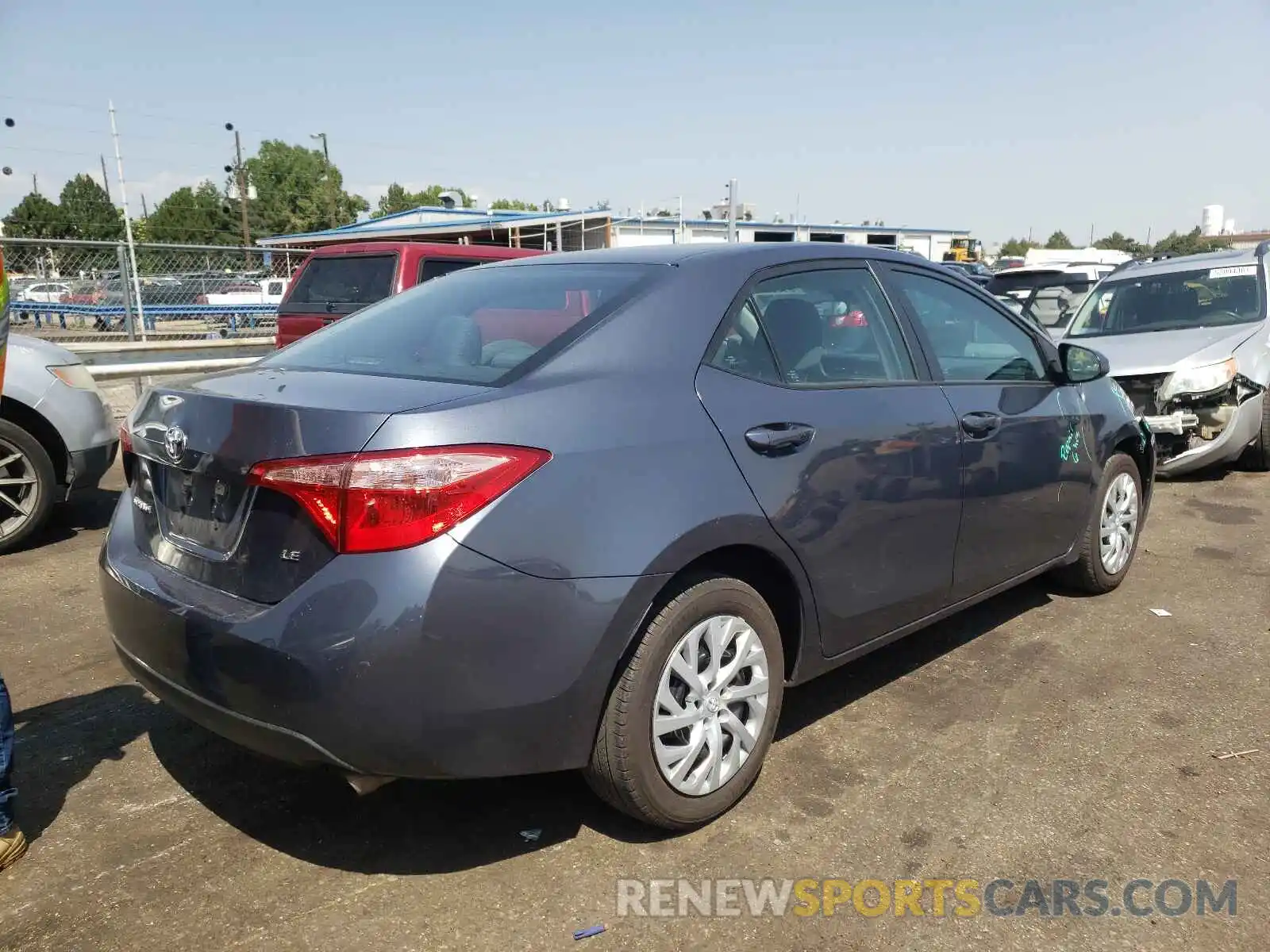 4 Photograph of a damaged car 5YFBURHE5KP940966 TOYOTA COROLLA 2019