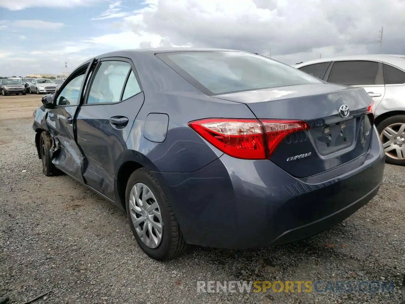 3 Photograph of a damaged car 5YFBURHE5KP941034 TOYOTA COROLLA 2019