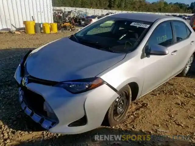 2 Photograph of a damaged car 5YFBURHE5KP941180 TOYOTA COROLLA 2019