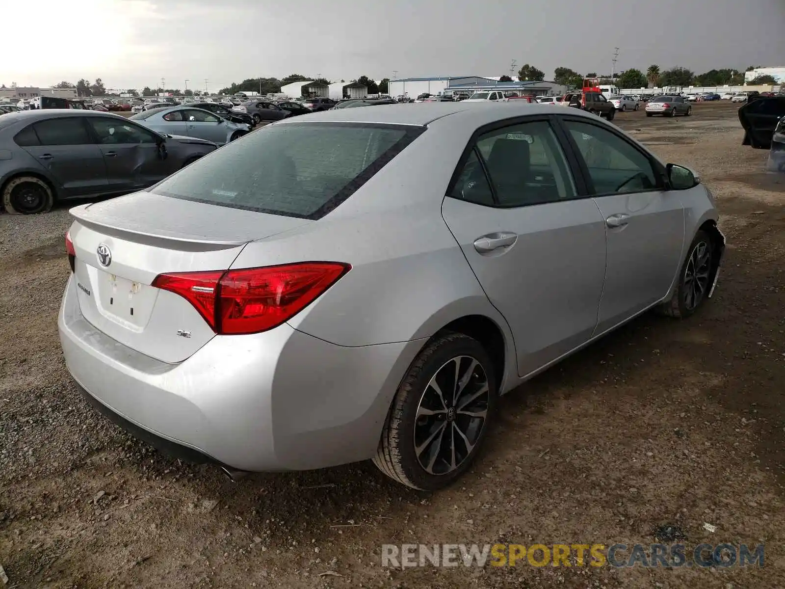 4 Photograph of a damaged car 5YFBURHE5KP941440 TOYOTA COROLLA 2019