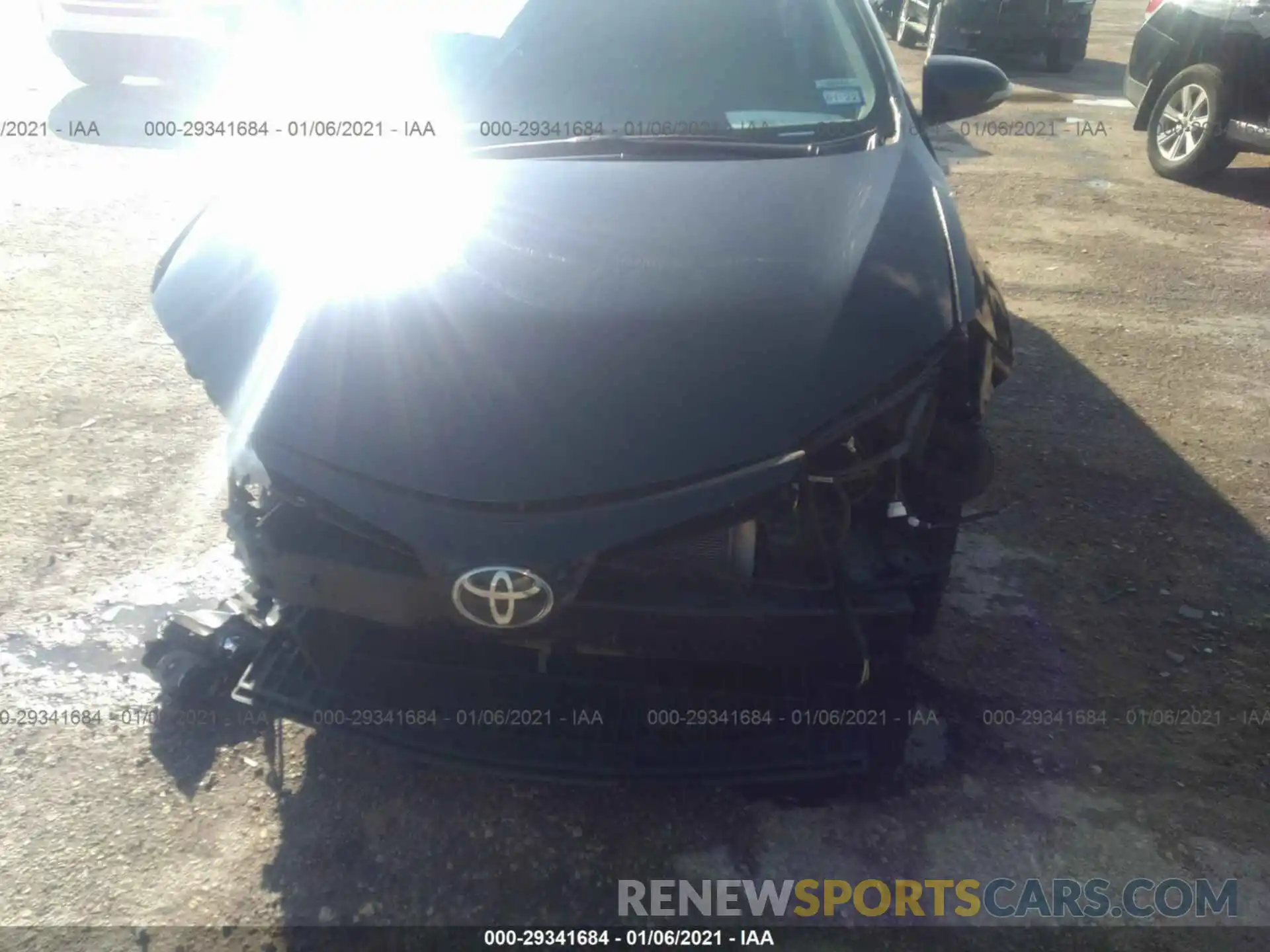 6 Photograph of a damaged car 5YFBURHE5KP941471 TOYOTA COROLLA 2019