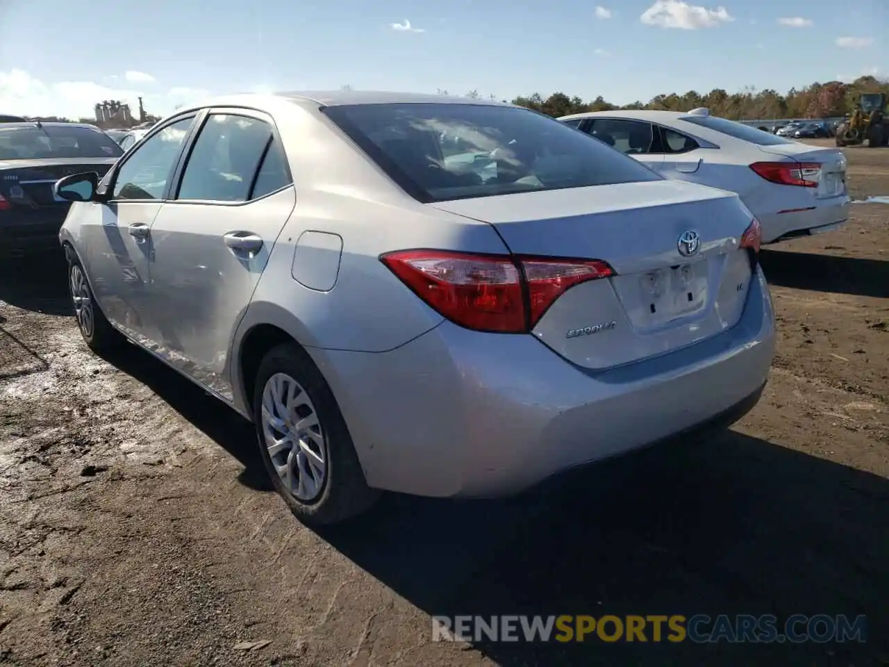 3 Photograph of a damaged car 5YFBURHE5KP941583 TOYOTA COROLLA 2019