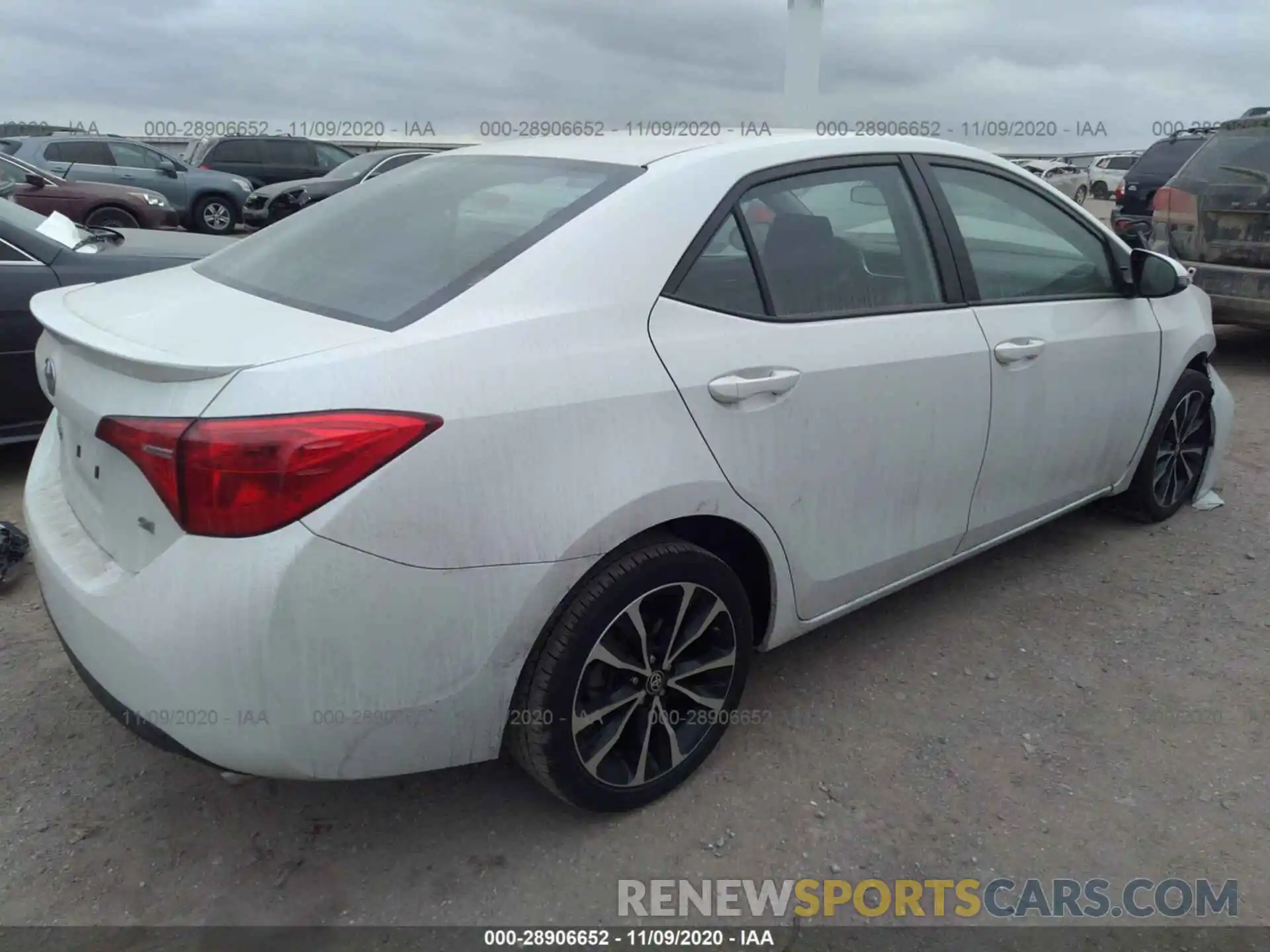 4 Photograph of a damaged car 5YFBURHE5KP941731 TOYOTA COROLLA 2019