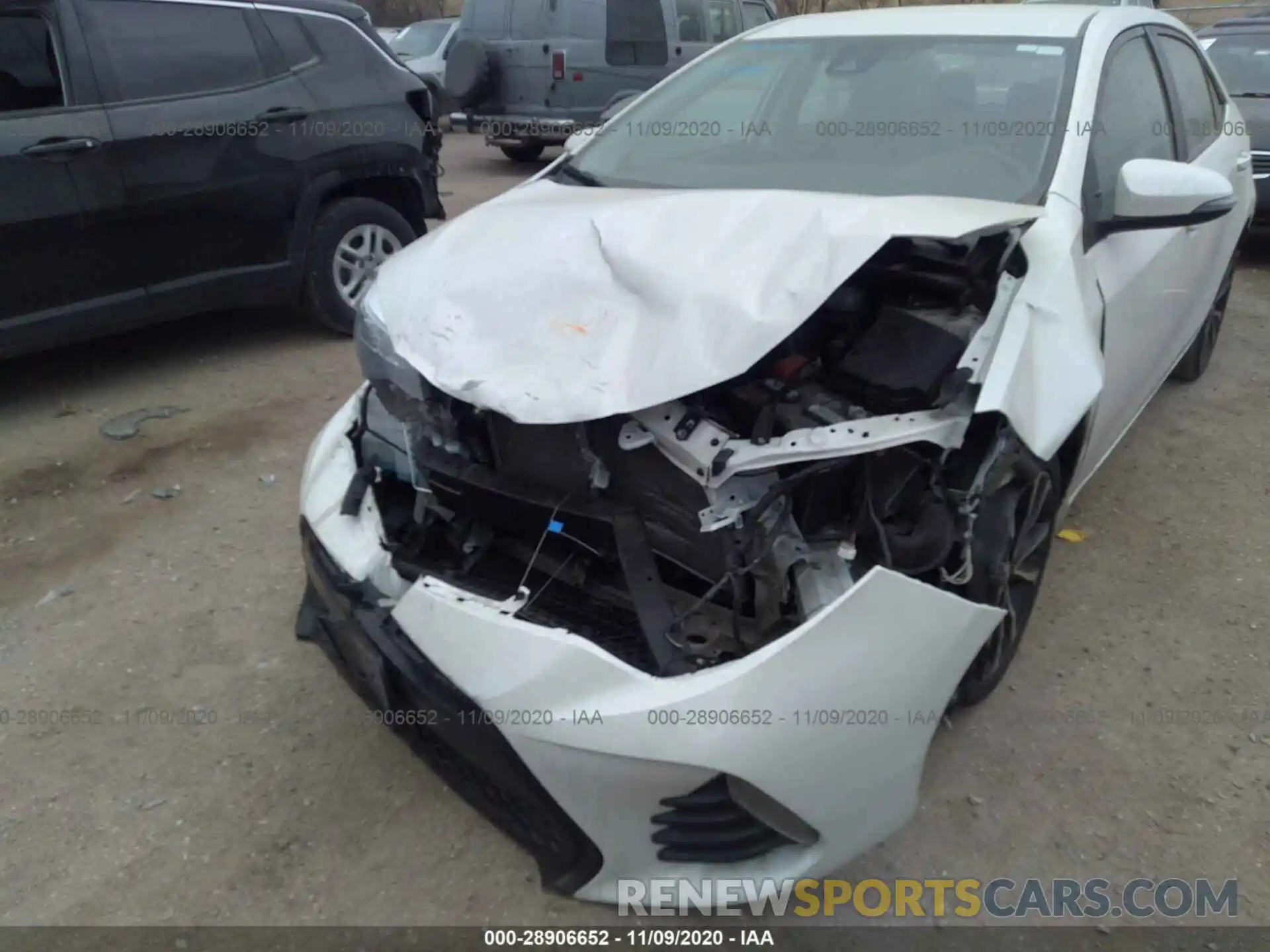 6 Photograph of a damaged car 5YFBURHE5KP941731 TOYOTA COROLLA 2019