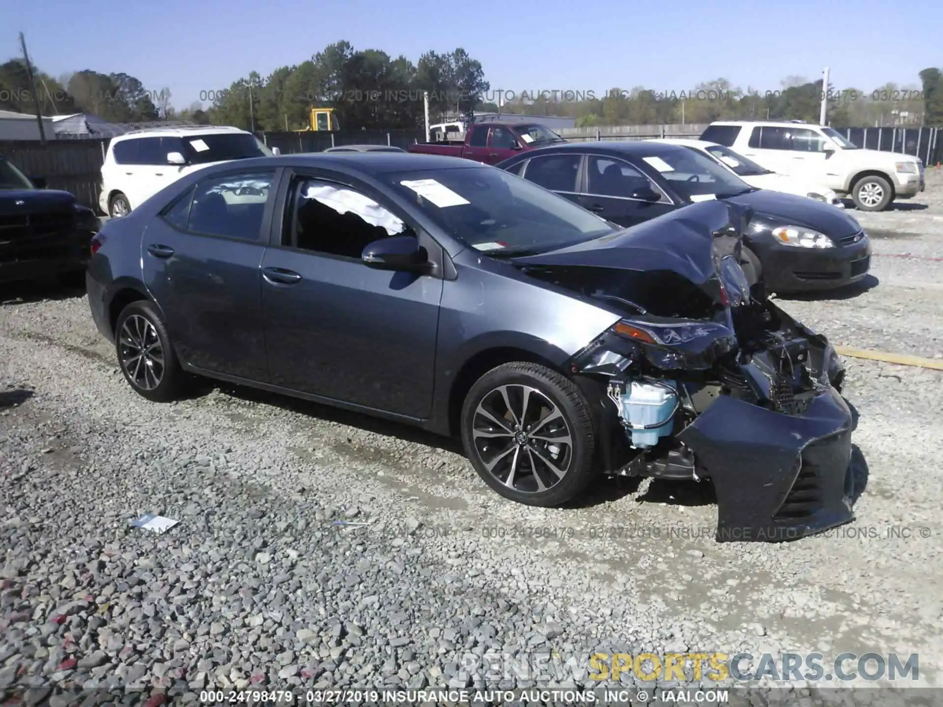 1 Photograph of a damaged car 5YFBURHE5KP941826 TOYOTA COROLLA 2019