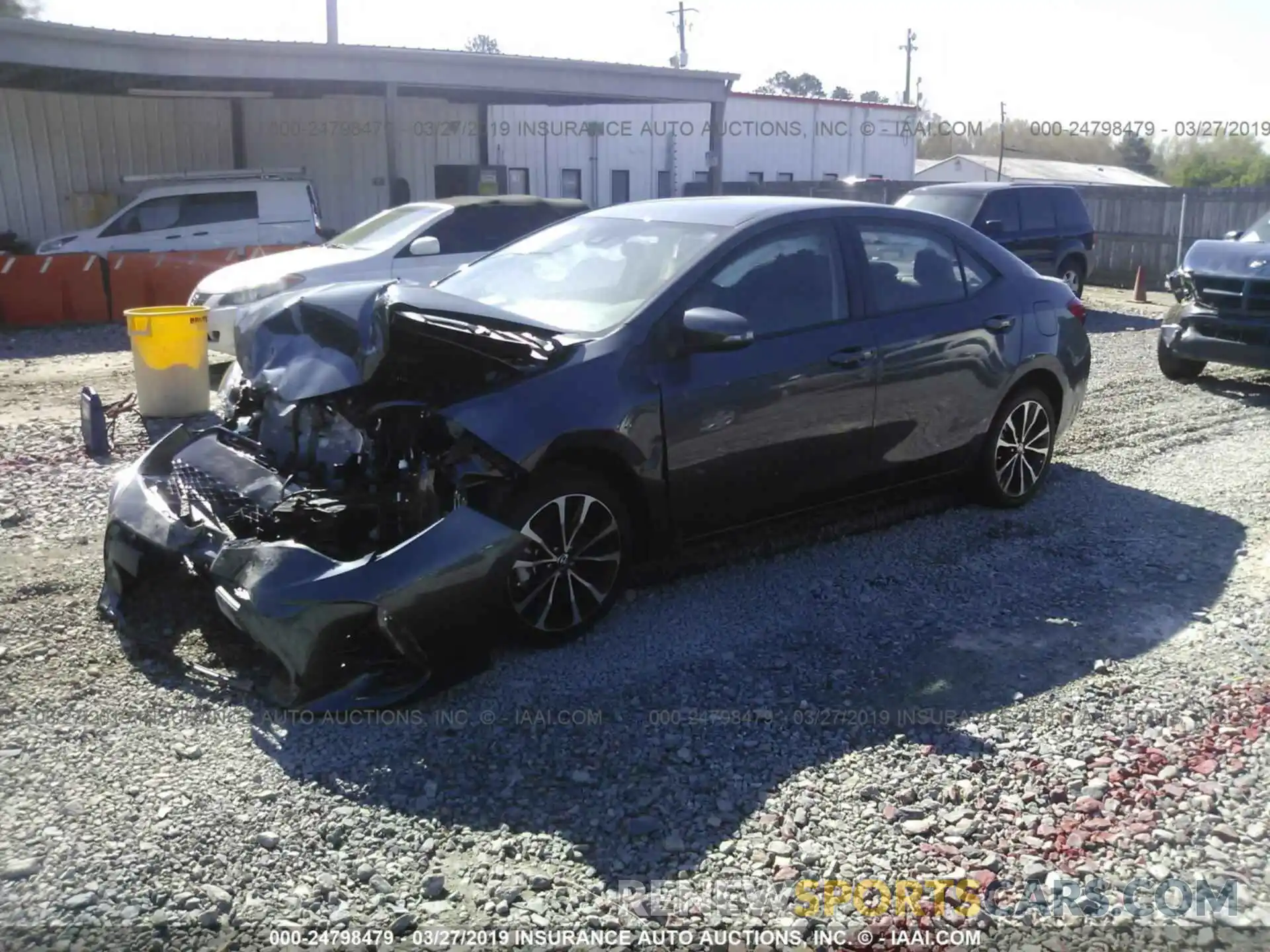 2 Photograph of a damaged car 5YFBURHE5KP941826 TOYOTA COROLLA 2019