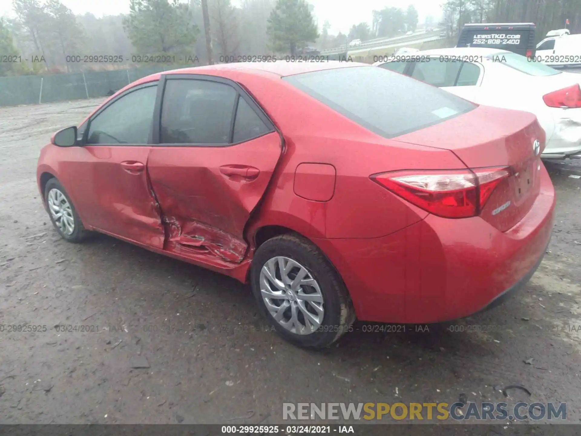 3 Photograph of a damaged car 5YFBURHE5KP941955 TOYOTA COROLLA 2019